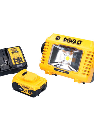 DeWalt DCL 077 P1 Foco de trabajo LED a batería 12 V 18 V 2000 lm IP54 + 1x batería 5,0 Ah + cargador