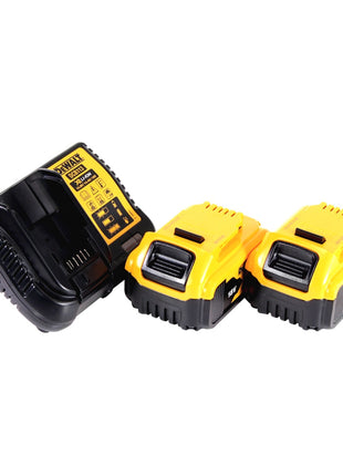 Foco de trabajo LED a batería DeWalt DCL 077 P2 12 V 18 V 2000 lm IP54 + 2x baterías 5,0 Ah + cargador