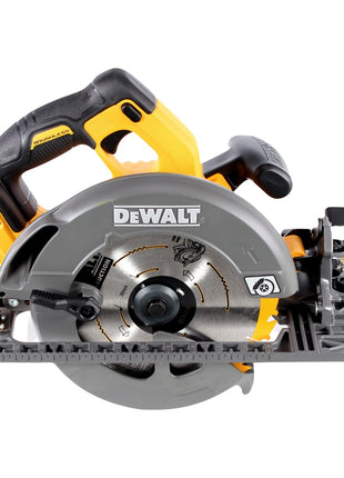 DeWalt DCS 576 NT Akku Handkreissäge 54 V FlexVolt 190 mm + Führungsschiene + T-STAK - ohne Akku, ohne Ladegerät