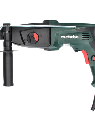 Metabo KHE 2444 Marteau combiné 800 W SDS plus 2,3 J + Coffret + Set de 5 forets et burins