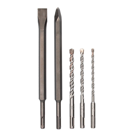 Metabo KHE 2444 Combination Hammer 800 W SDS plus 2,3 J + Case + Set of 5 drills and chisels