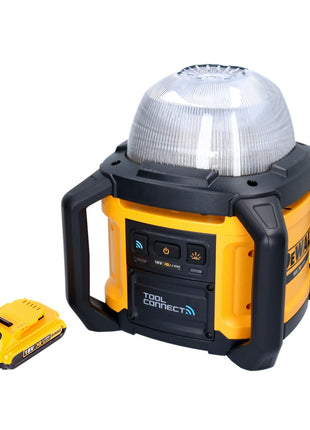 DeWalt DCL 074 Projecteur de chantier sans fil 18 V 5000 lm 4000 Kelvin + 1x batterie 2,0 Ah - sans chargeur