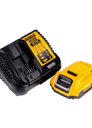 Foco de obra con batería DeWalt DCL 074 D1 18 V 5000 lm 4000 Kelvin + 1x batería 2,0 Ah + cargador