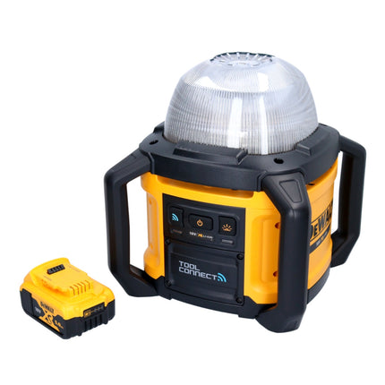 DeWalt DCL 074 Akumulatorowy reflektor budowlany 18 V 5000 lm 4000 kelwinów + 1x akumulator 5,0 Ah - bez ładowarki