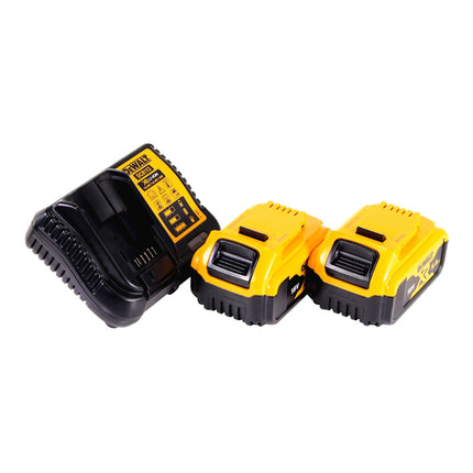 DeWalt DCL 074 P2 Proyector de obras recargable 18 V 5000 lm 4000 Kelvin + 2x batería recargable 5,0 Ah + cargador