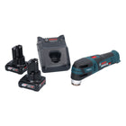 Bosch GOP 12V-28 Professional Starlock Lijadora sin cable y sin escobillas + 2x 6.0 Ah Baterías + Cargador