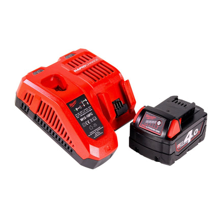 Milwaukee M18 FTR-401X router sin cable 18 V sin escobillas + 1x batería 4.0 Ah + cargador + módulos router + caja HD