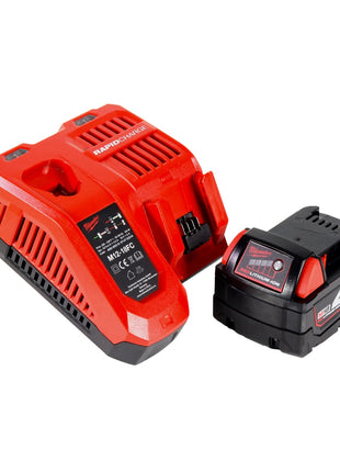 Milwaukee M18 HOAL-401FC foco de construcción con batería LED 18 V 4000 lm + 1x batería 4,0 Ah + cargador