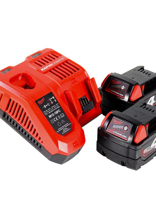 Milwaukee M18 HOAL-402FC foco de construcción con batería LED 18 V 4000 lm + 2x baterías 4,0 Ah + cargador