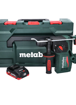 Taladro percutor de batería Metabo KH 18 LTX BL 24 18 V 2,2 J SDS Plus Brushless + 1x batería 4,0 Ah + metaBOX - sin cargador