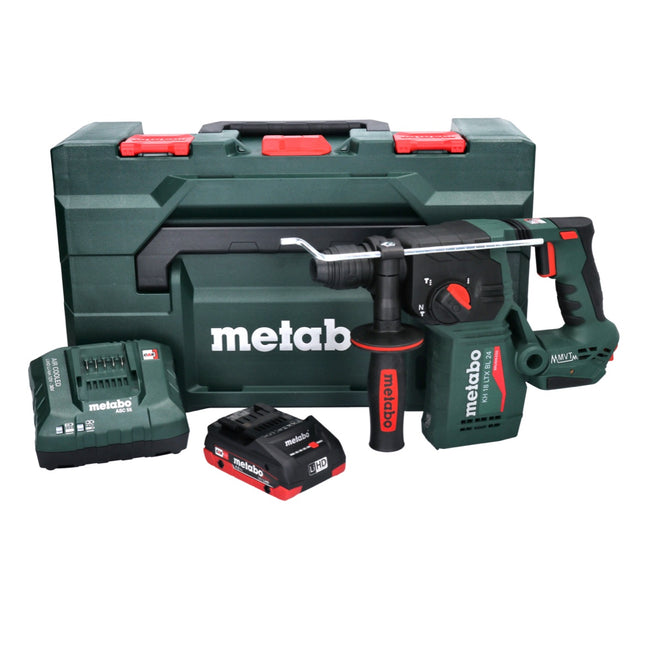 Martillo perforador a batería Metabo KH 18 LTX BL 24 18 V 2,2 J SDS Plus Brushless + 1x batería recargable 4,0 Ah + cargador + metaBOX