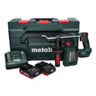 Metabo KH 18 LTX BL 24 akumulatorowa wiertarko-wkrętarka bezszczotkowa 18 V 2,2 J SDS Plus ( 601713800 ) + 2x akumulator 4,0 Ah + ładowarka + metaBOX