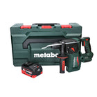 Martillo perforador a batería Metabo KH 18 LTX BL 24 18 V 2,2 J SDS Plus sin escobillas + 1x batería recargable 5,5 Ah + metaBOX - sin cargador