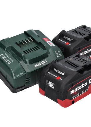 Metabo KH 18 LTX BL 24 akumulatorowa wiertarko-wkrętarka 18 V 2,2 J SDS Plus Brushless ( 601713660 ) + 2x akumulator 5,5 Ah + ładowarka + metaBOX