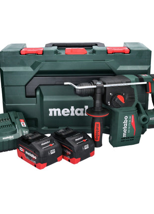 Metabo KH 18 LTX BL 24 akumulatorowa wiertarko-wkrętarka 18 V 2,2 J SDS Plus Brushless ( 601713660 ) + 2x akumulator 5,5 Ah + ładowarka + metaBOX