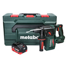 Metabo KH 18 LTX BL 24 trapano a percussione a batteria 18 V 2,2 J SDS Plus Brushless + 1x batteria ricaricabile 8,0 Ah + metaBOX - senza caricatore