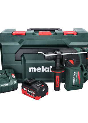 Metabo KH 18 LTX BL 24 taladro percutor a batería 18 V 2,2 J SDS Plus Brushless + 1x batería 8,0 Ah + cargador + metaBOX