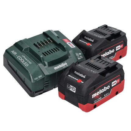 Metabo KH 18 LTX BL 24 akumulatorowa wiertarko-wkrętarka udarowa 18 V 2,2 J SDS Plus Brushless + 2x akumulator 8,0 Ah + ładowarka + metaBOX