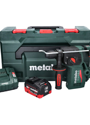 Metabo KH 18 LTX BL 24 akumulatorowa wiertarko-wkrętarka udarowa 18 V 2,2 J SDS Plus Brushless + 1x akumulator 10,0 Ah + ładowarka + metaBOX