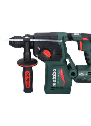 Metabo KH 18 LTX BL 24 Marteau perforateur sans fil 18 V 2,2 J SDS Plus Brushless + 5 pces. jeu de forets et burins + metaBOX - sans accu, sans chargeur