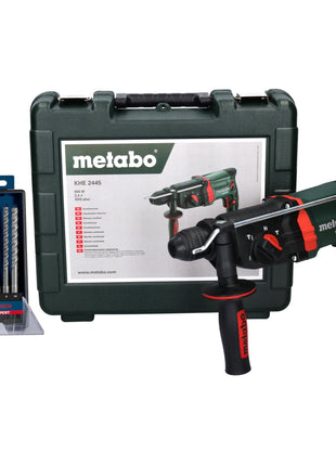 Metabo KHE 2445 Kombihammer 800 W 2,4 J SDS plus + 5 tlg. Hammerbohrer Set + Koffer - Toolbrothers