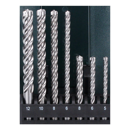 Martillo combinado Metabo KHE 2445 800 W 2,4 J SDS plus + juego de brocas 7 piezas + maletín