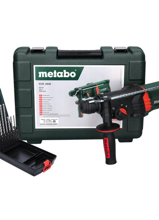 Metabo KHE 2645 Kombihammer 850 W 2,9 J SDS plus + 7 tlg. Bohrer Set + Koffer