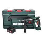 Metabo KH 18 LTX 24 Marteau perforateur burineur sans fil 18 V 2,1 J SDS plus + 1x Batterie 4,0 Ah + metaBOX - ohne Ladegert