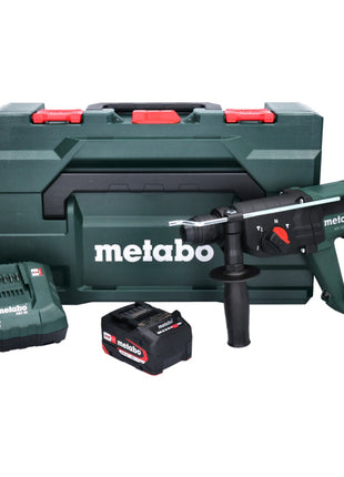 Metabo KH 18 LTX 24 Akku Kombihammer 18 V 2,1 J SDS plus + 1x Akku 4,0 Ah + Ladegerät + metaBOX