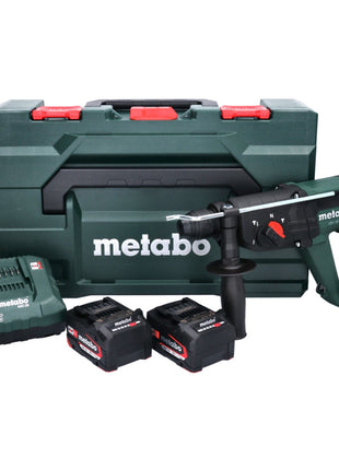 Metabo KH 18 LTX 24 akumulatorowy młot udarowo-obrotowy 18 V 2,1 J SDS plus + 2x akumulator 4,0 Ah + ładowarka + metaBOX ( 601712510 )