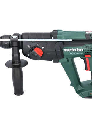 Metabo KH 18 LTX 24 akumulatorowy młot udarowo-obrotowy 18 V 2,1 J SDS plus + 2x akumulator 4,0 Ah + ładowarka + metaBOX ( 601712510 )