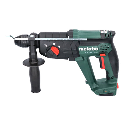 Metabo KH 18 LTX 24 martello combinato a batteria 18 V 2,1 J SDS plus + 1x batteria ricaricabile 8,0 Ah + caricatore + metaBOX