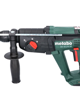 Metabo KH 18 LTX 24 martillo combinado a batería 18 V 2,1 J SDS plus + 2x batería 8,0 Ah + cargador + metaBOX