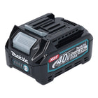 Batería Makita BL 4020 Li-Ion 40 V máx. 2,0 Ah XGT (191L29-0) Clase de protección IP64 con pantalla LED