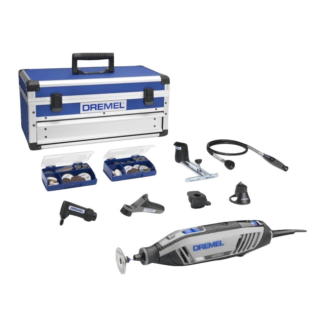 Outil multifonction Dremel 4250 175 watts + kit d'accessoires 128 pièces + embouts + coffret ( 4250-6-128 )