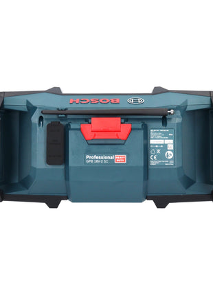 Bosch GPB 18V-2 SC Radio de obra con batería profesional 18 V DAB+ Bluetooth AUX + 1x batería 2,0 Ah - sin cargador