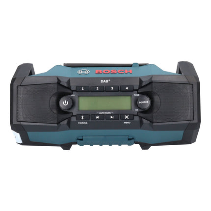 Bosch GPB 18V-2 SC Radio de obra con batería profesional 18 V DAB+ Bluetooth AUX + 1x batería 2,0 Ah + cargador