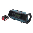 Bosch GPB 18V-2 SC Radio de obra con batería profesional 18 V DAB+ Bluetooth AUX + 1x batería 4,0 Ah - sin cargador