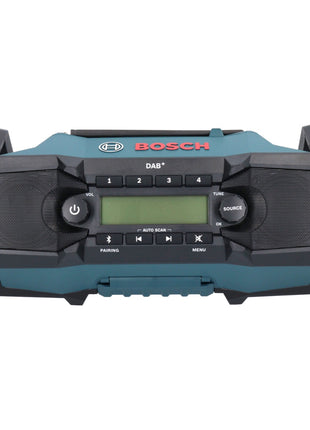 Bosch GPB 18V-2 SC Radio de chantier professionnelle sur batterie 18 V DAB+ Bluetooth AUX + 2x batteries 5,0 Ah + chargeur