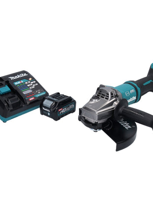 Amoladora angular a batería Makita GA 038 GA1 40 V máx. 230 mm sin escobillas XGT + 1x batería 2,0 Ah + cargador