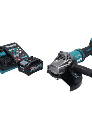 Amoladora angular a batería Makita GA 038 GM1 40 V máx. 230 mm sin escobillas XGT + 1x batería 4,0 Ah + cargador