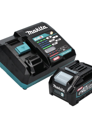 Amoladora angular a batería Makita GA 038 GM1 40 V máx. 230 mm sin escobillas XGT + 1x batería 4,0 Ah + cargador