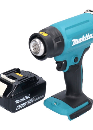 Makita DHG 180 G1 Akku Heißluftgebläse 18 V 550 °C + 1x Akku 6,0 Ah - ohne Ladegerät - Toolbrothers