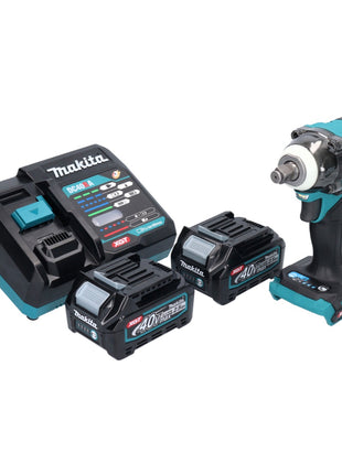 Makita TW 004 GD2 Llave de impacto inalámbrica 40 V máx. 1/2" 350 Nm XGT Brushless + 2x baterías 2,5 Ah + cargador