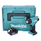Makita DHG 180 G1J Akku Heißluftgebläse 18 V 550 °C + 1x Akku 6,0 Ah + Makpac - ohne Ladegerät - Toolbrothers