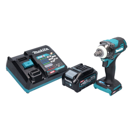 Makita TW 004 GM1 Akku Schlagschrauber 40 V max. 1/2" 350 Nm XGT Brushless + 1x Akku 4,0 Ah + Ladegerät