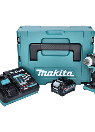 Makita TW 004 GD101 Akumulatorowy klucz udarowy 40 V maks. 1/2" 350 Nm XGT bezszczotkowy + 1x akumulator 2,5 Ah + ładowarka + Makpac