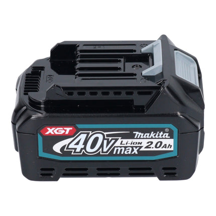 Kit de fuente de alimentación Makita 1x batería BL 4020 40 V máx. 2,0 Ah XGT (191L29-0) + cargador DC 40 RA (191E07-8)