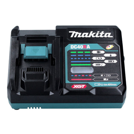 Kit de fuente de alimentación Makita 2x batería BL 4020 40 V máx. 2,0 Ah XGT (2x 191L29-0) + cargador DC 40 RA (191E07-8)