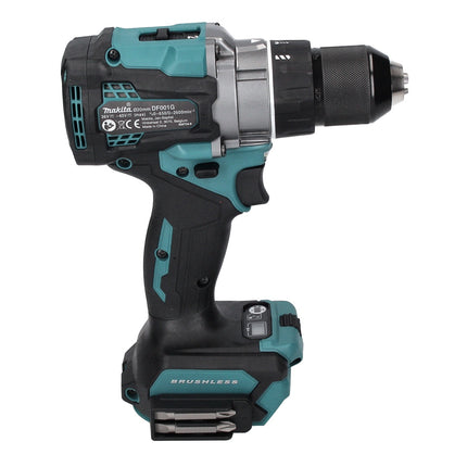 Taladro atornillador inalámbrico Makita DF 001 GA1 40 V máx. 140 Nm XGT Brushless + 1x batería 2,0 Ah + cargador